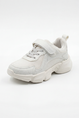 Girl's Play-Ready Trainer Hook And Loop Dtrap Pull Tabs The Heel Maximum Comfort for All Day Active Play Shoes