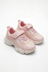 Girl's Play-Ready Trainer Hook And Loop Dtrap Pull Tabs The Heel Maximum Comfort for All Day Active Play Shoes