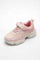 Girl's Play-Ready Trainer Hook And Loop Dtrap Pull Tabs The Heel Maximum Comfort for All Day Active Play Shoes