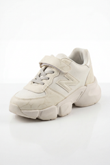 Girl's Bold Chunky Trainer Sculpted Midsole Provides Structured Feel Excellent Stability All-Day Elastic Laces Shoes