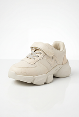 Girl's Bold Chunky Trainer Sculpted Midsole Provides Structured Feel Excellent Stability All-Day Elastic Laces Shoes