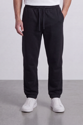 Men’s Tomato Store Lounge Route Jogger Oversize Sweatpants Soft Brushed Surface Clean Minimal Body Elastic Waist Drawcord Detail