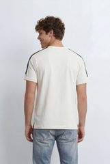 Men’s Tomato Store Combines Sport Inspired Shoulder Details Motivational Front Graphic