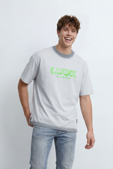 Men’s Tomato Store T-Shirt Shifts Focus To The Back With Large Typography Graphic