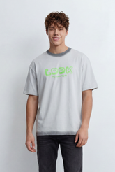 Men’s Tomato Store T-Shirt Shifts Focus To The Back With Large Typography Graphic