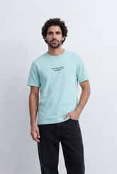 Men’s Tomato Store Back Graphic T-Shirt Mountain Journey Artwork Motivational Typography Print Regular Fit