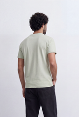 Men’s Tomato Store Numeric Graphic T-Shirt Raised Number Front Artwork Textured Patch Detail