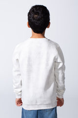Boy’s Tie Dye Printed Slim Fit Round Neck Daily Wear Sweatshirt