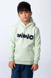 Boy’s Printed Slim Fit Melton Kangaroo Pocket Casual Comfy Hood Sweatshirt