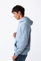 Men's Slim Fit Tomato Melton Everyday Wear Basic Hood Sweatshirt