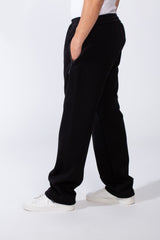 Men's Waistband With Zipper Pockets Comfortable Casual Everyday Wear Wide Leg Sweatpants