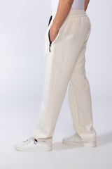 Men's Waistband With Zipper Pockets Comfortable Casual Everyday Wear Wide Leg Sweatpants