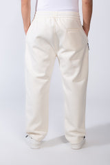 Men's Waistband With Zipper Pockets Comfortable Casual Everyday Wear Wide Leg Sweatpants