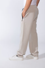 Men's Waistband With Zipper Pockets Comfortable Casual Everyday Wear Wide Leg Sweatpants