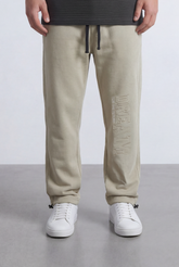 Men’s Tomato Store Street Sweatpants Embossed Side Logo Clean Look Elastic Oversize Side Pockets Zip Detail