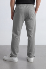 Men’s Tomato Store Street Sweatpants Embossed Side Logo Clean Look Elastic Oversize Side Pockets Zip Detail