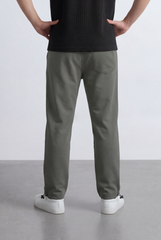 Men’s Tomato Store Street Sweatpants Embossed Side Logo Clean Look Elastic Oversize Side Pockets Zip Detail