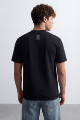 Men’s Tomato Store Short Sleeves Textured Knit Crew Neck Regular Fit T-Shirt
