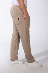 Men's Side Pockets Elasticated Waistband Oversize Sweatpants
