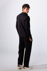 Men's Daily Wear Oversized Melton Two-Piece Outfit Set