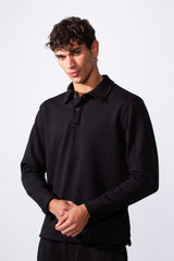 Men's Daily Wear Oversized Melton Two-Piece Outfit Set