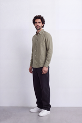 Men's Tomato Store Classic Linen Shirt Comfortable Regular Fit With A Clean Refined Look
