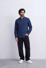 Men's Tomato Store Classic Linen Shirt Comfortable Regular Fit With A Clean Refined Look