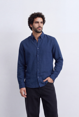 Men's Tomato Store Classic Linen Shirt Comfortable Regular Fit With A Clean Refined Look