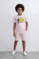 Boy's Tomato Store Dream Graphic Set Graffiti Inspired Front Artwork Slim Fit Outfit