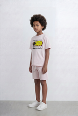 Boy's Tomato Store Dream Graphic Set Graffiti Inspired Front Artwork Slim Fit Outfit