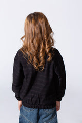 Girl's Full Zip Slim Fit Long Sleeve Sweatshirt