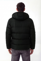 Men's Tomato Puffer Full Zip-Up Waterproof Jacket
