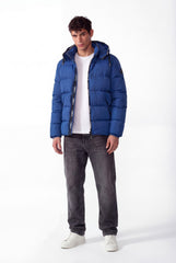 Men's Tomato Puffer Full Zip-Up Waterproof Jacket