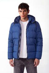 Men's Tomato Puffer Full Zip-Up Waterproof Jacket