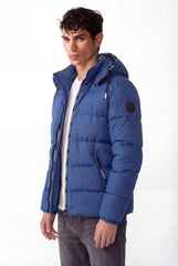 Men's Tomato Puffer Full Zip-Up Waterproof Jacket