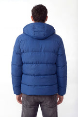Men's Tomato Puffer Full Zip-Up Waterproof Jacket