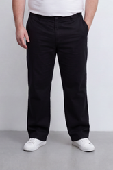 Men's Tomato Store Twill Pants Clean Tailored Waist Side Pocket Detail Big Size