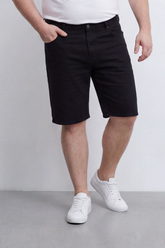 Men's Tomato Store Washed Denim Bermuda Shorts Vintage Fade Five-Pocket Detail Big Size
