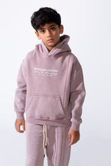 Boy’s Melton Matching Slim Fit Washed Outfit Set