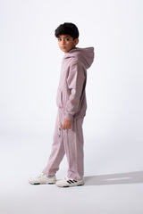 Boy’s Melton Matching Slim Fit Washed Outfit Set