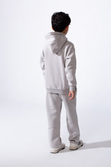 Boy’s Melton Matching Slim Fit Washed Outfit Set