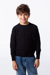 Boy's Soft Knit Everyday Slim Fit Sweater Pullover