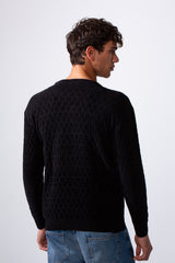 Men's Crew Neck Slim Fit Knited Pullover Sweater