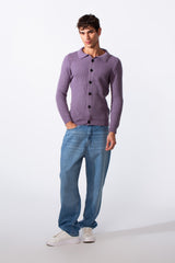 Men's Basic Knitted Long Sleeves Essential Pullover