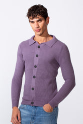 Men's Basic Knitted Long Sleeves Essential Pullover