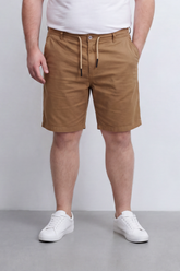 Men's Tomato Store Big Size Bermuda Shorts Adjustable Drawstring Waist Clean Tailored Design