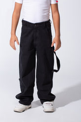 Boy’s Slouchy Boyfriend Clean Cut Jeans Denim Casual Pants