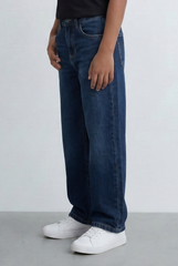 Boy's Tomato Store Wide Leg Denim Jeans Casual Everyday Comfortable Pants Trousers