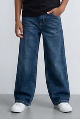 Boy's Tomato Store Wide Leg Denim Jeans Casual Everyday Comfortable Pants Trousers