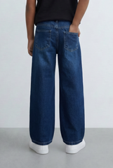 Boy's Tomato Store Wide Leg Denim Jeans Casual Everyday Comfortable Pants Trousers